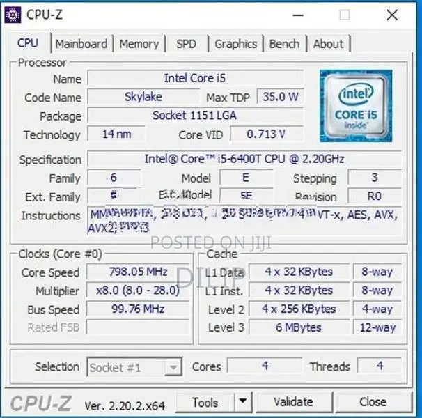 HP i5 6th Gen all in one PC