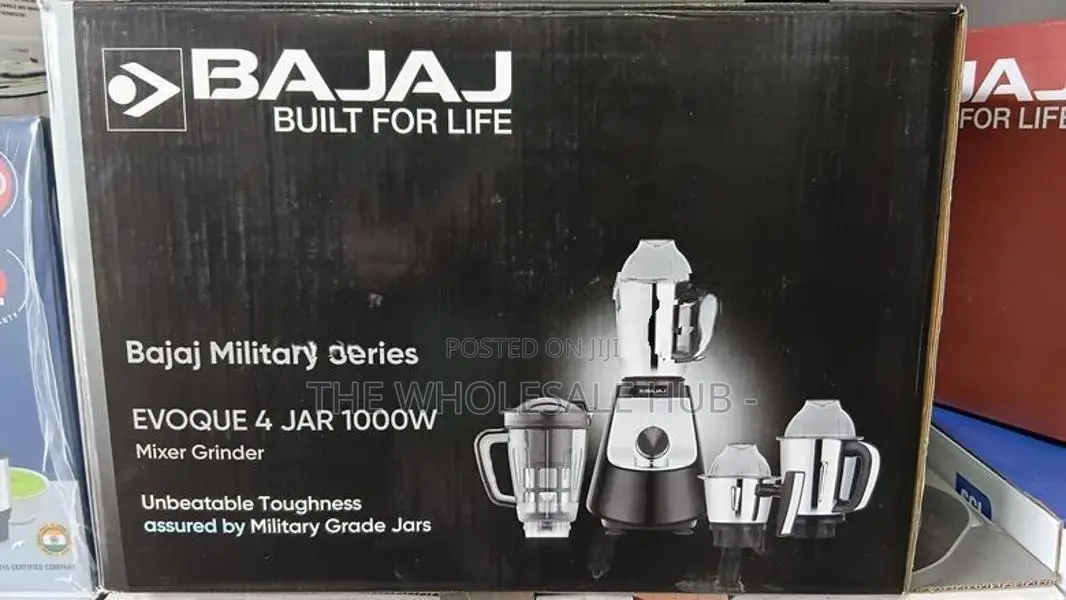 Bajaj 1000w 4 Jar Mixer Grinder