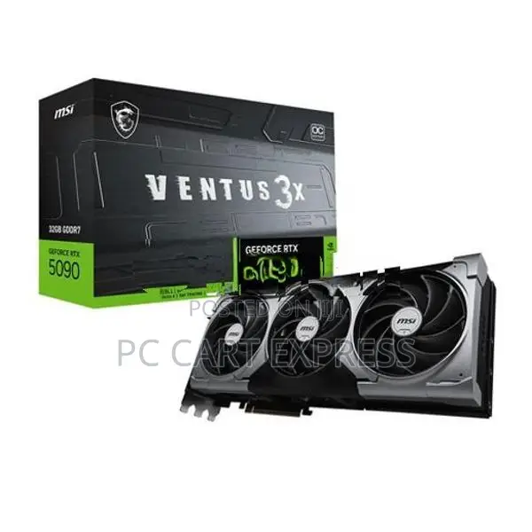 MSI Geforce RTX 5090 Ventus OC 3X 32GB GDDR7X Graphic Card