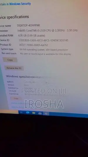 i3 2nd gen 120/320GB SSD Pc
