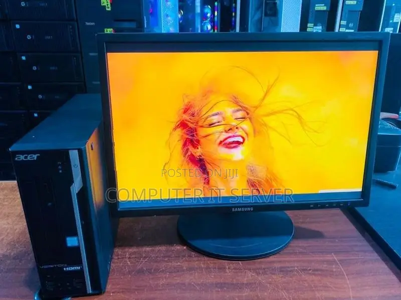 Core i7 6TH GEN PC With 22 Wide LED Monitor