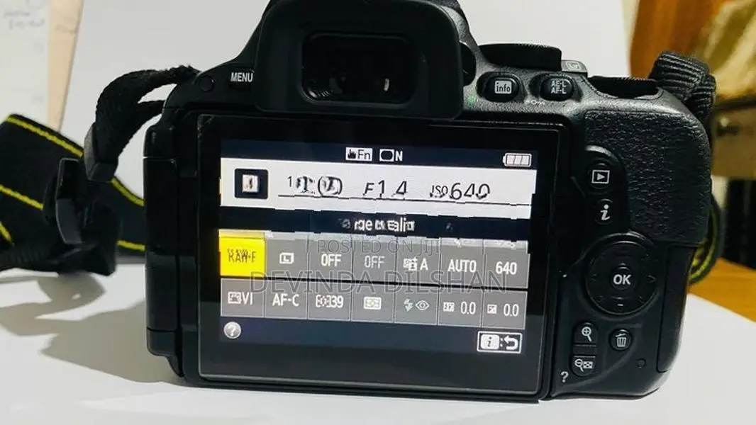 NIKON D5500 WITH 1.4f 50mm AFS LENS