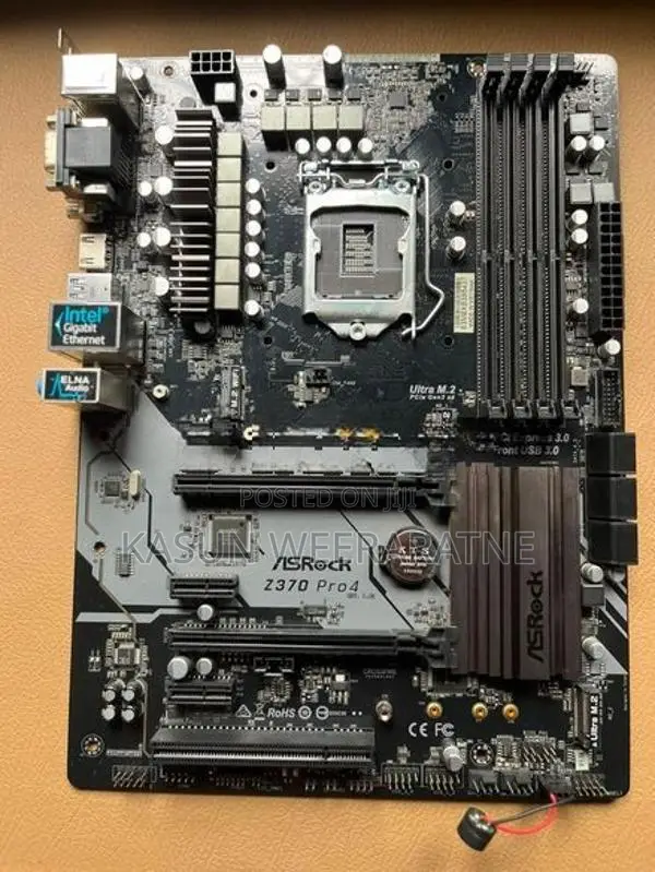 ASRock Z370 Pro4 8thgen Motherboard