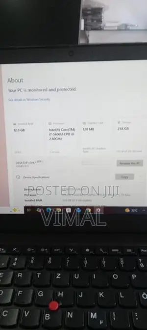 Lenovo Thinkpad i7 laptop