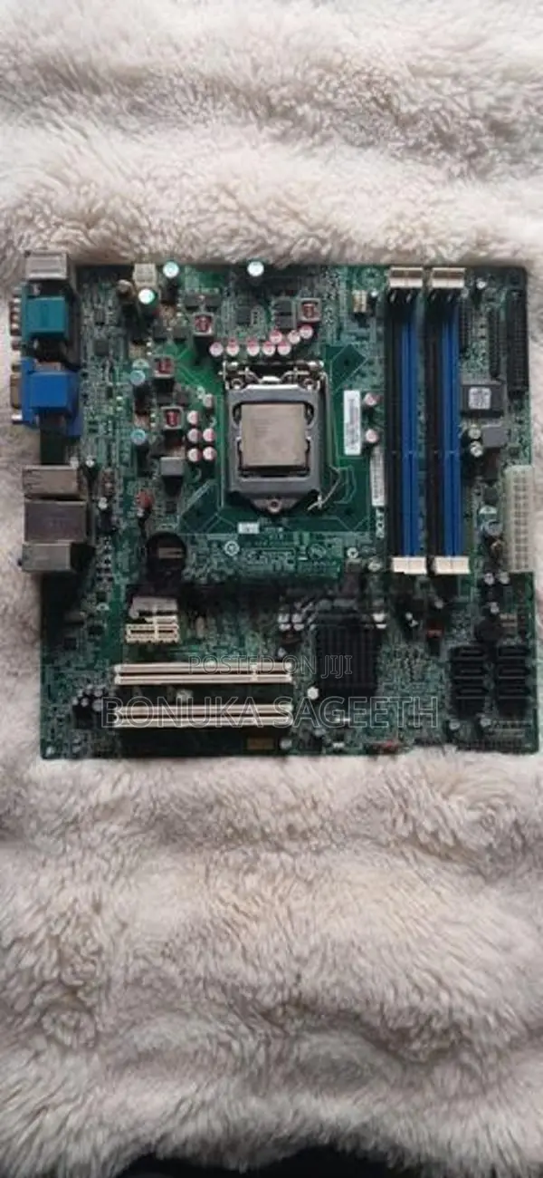 USED PC MOTHER BORD WITH CPU