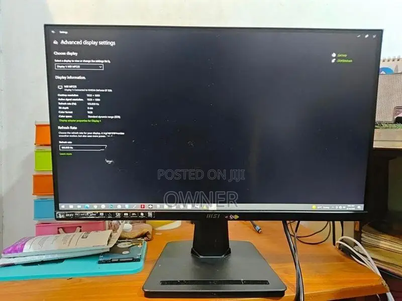 MSI 21.5 Inch Monitor