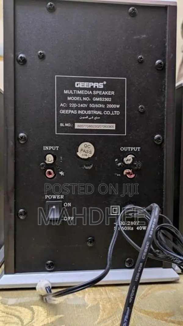 Geepas Subwoofer Home Theater Ful Set