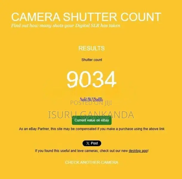 Nikon D5600 Camera