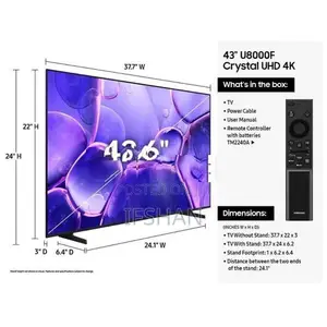 Samsung 43 inch Crystal UHD Smart TV