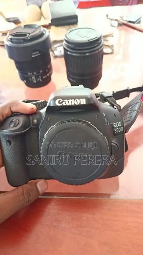 Canon 550D Camera Body Full Set