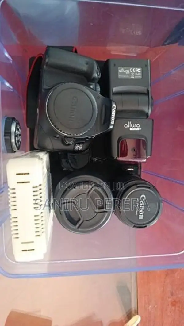 Canon 550D Camera Body Full Set