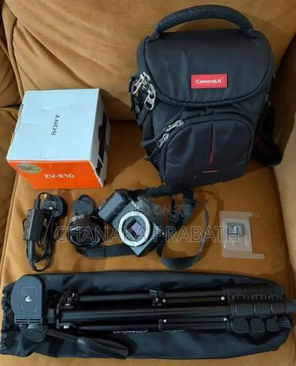 Sony ZV-E10 Mirrorless Camera with Accessories