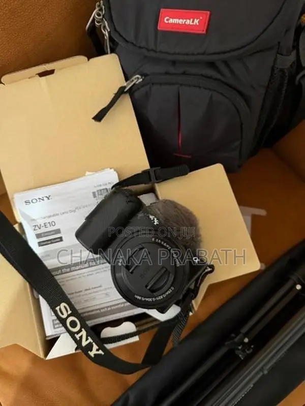 Sony ZV-E10 Mirrorless Camera with Accessories