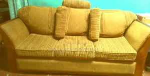 Solid Teak Wood Sofa Set (3+2+1)
