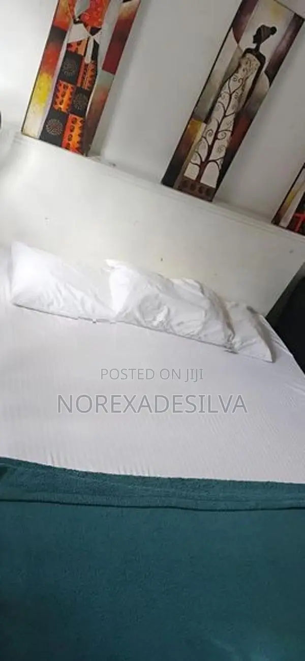 Double King Size Bed with Mattress