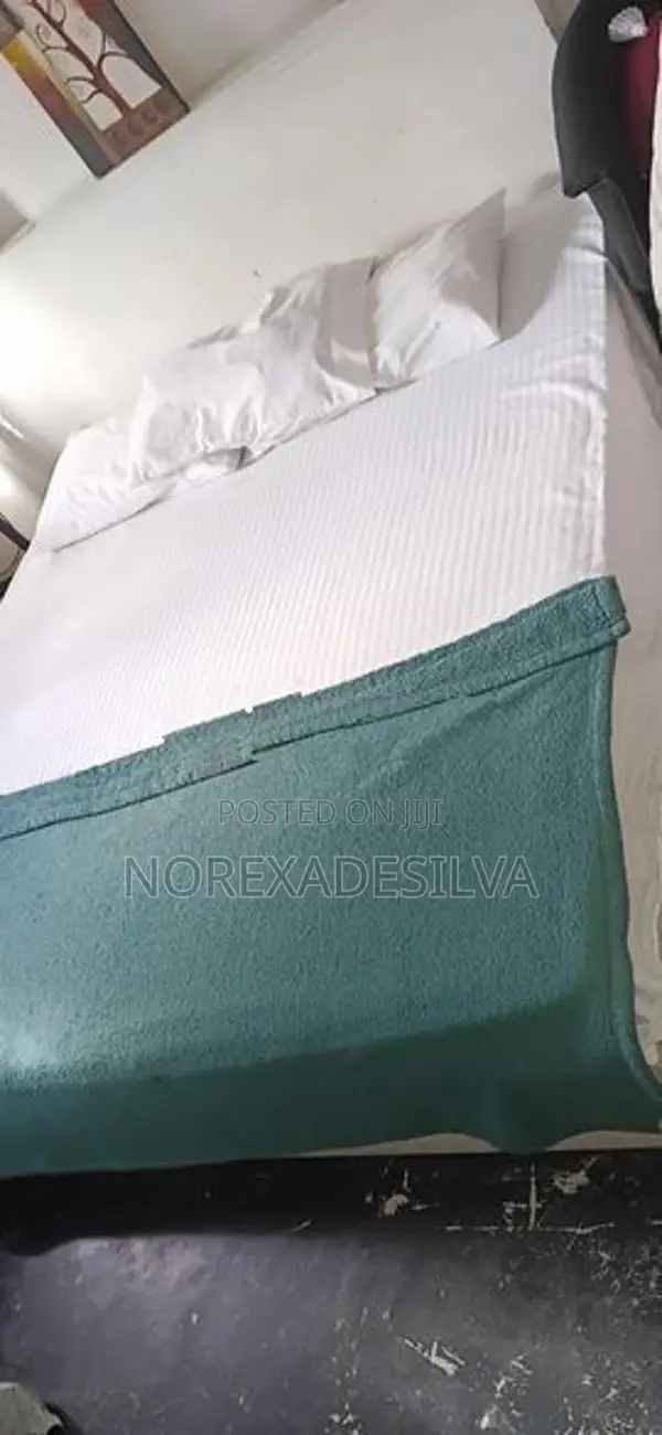 Double King Size Bed with Mattress