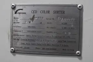 Rice Color Sorter 6SX with cabin compressor
