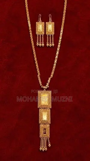 Chain Pendant with Earring Set