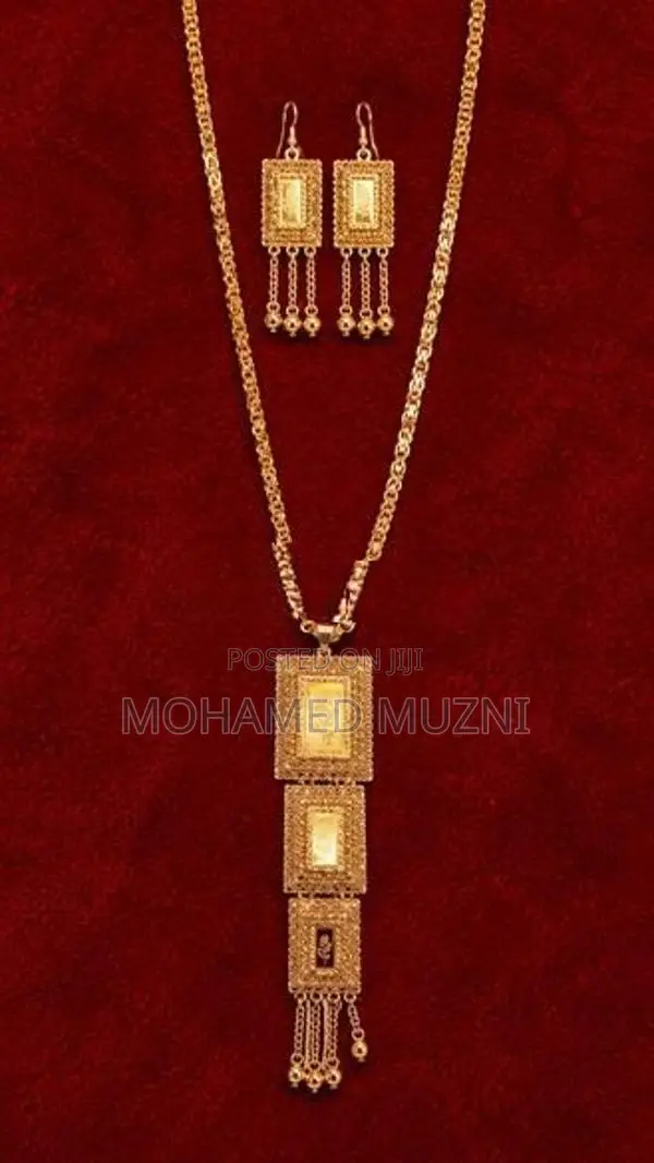 Chain Pendant with Earring Set