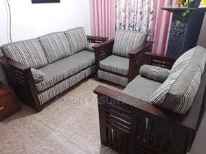 Wooden Sofa Set