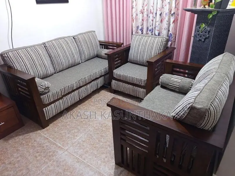Wooden Sofa Set