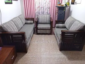 Wooden Sofa Set