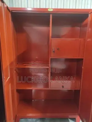 New 6x4 Steel Cupboard With Mirror (Y2)