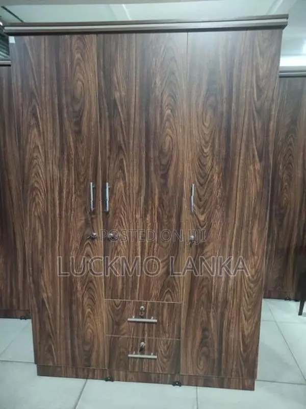New 3 Door Melamine Cupboard (Y23)