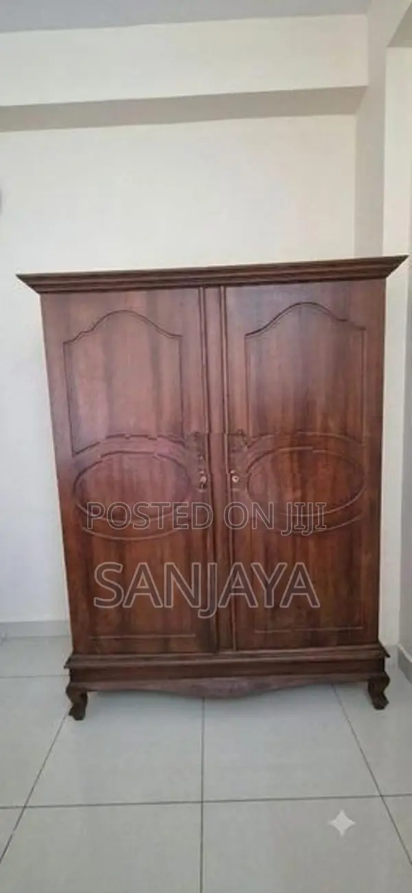 Teak Two Door Cupboard