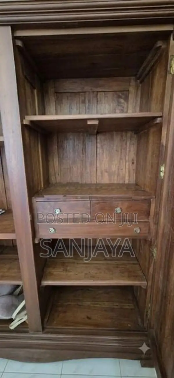 Teak Two Door Cupboard