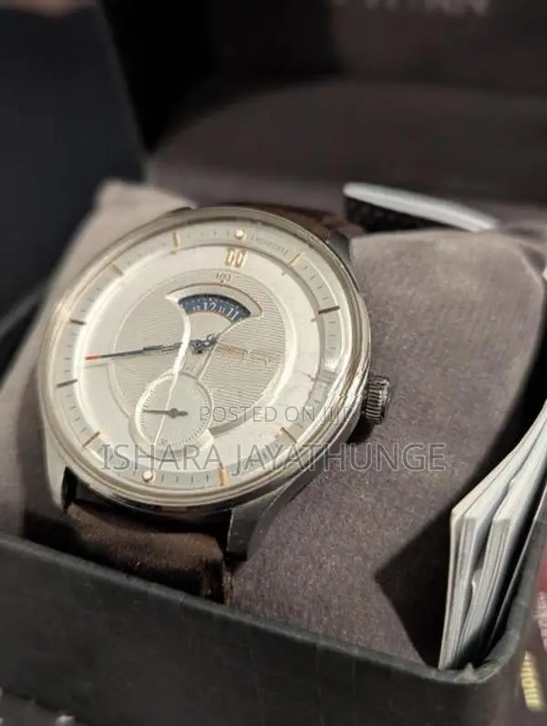 Titan Quartet Silver Dial Watch