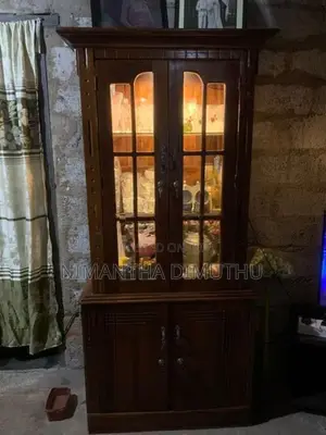 Teek Wooden Display Cabinet