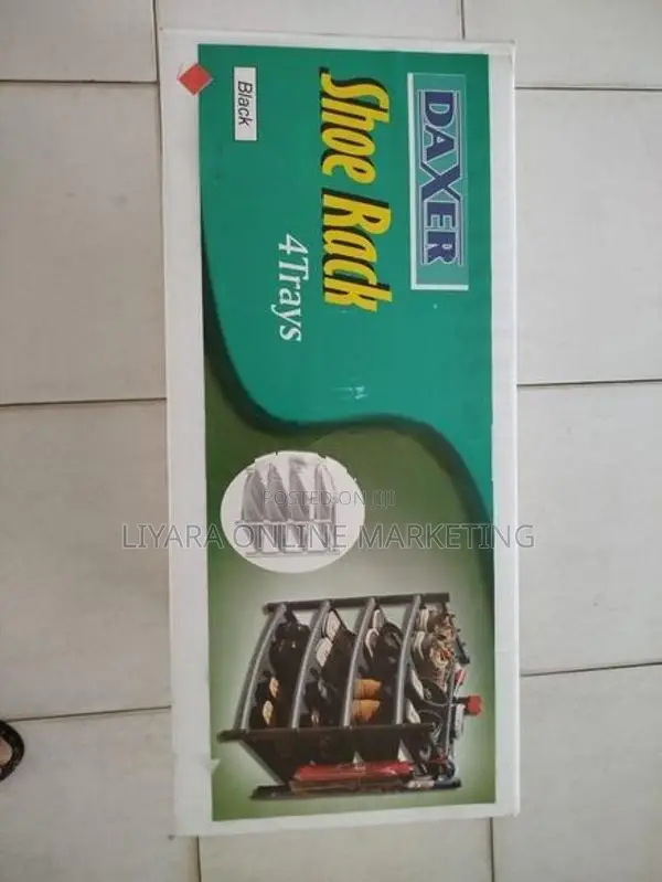Daxer Shoe Rack 4 Trays
