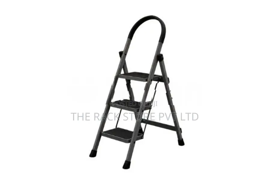 3 Step Steel Folding Ladder