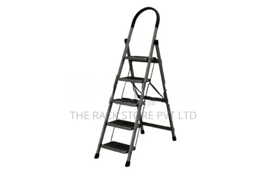 5 Step Steel Folding Ladder