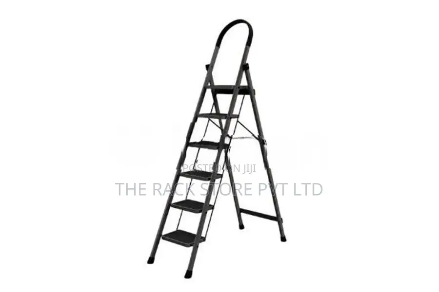 6 Step Steel Folding Ladder