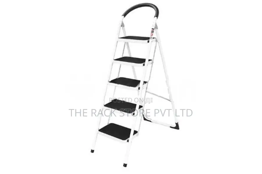 5 Step Steel Folding Ladder