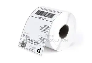 100mm x T/T 1ups 500 Pcs Barcode Label Roll