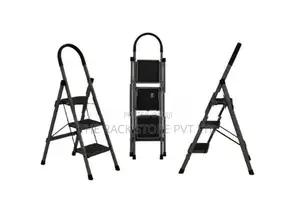 3 Step Steel Folding Ladder