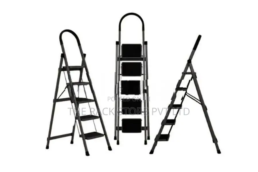 5 Step Steel Folding Ladder