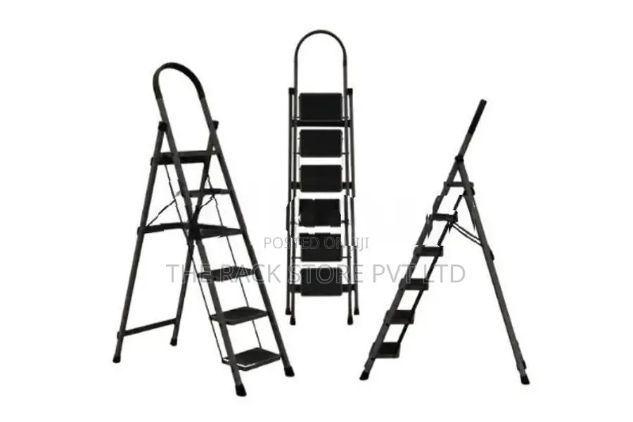 6 Step Steel Folding Ladder