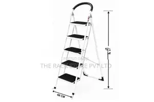 5 Step Steel Folding Ladder