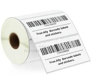 75mm x 50mm T/T 1ups 1000 Pcs Barcode Label Roll