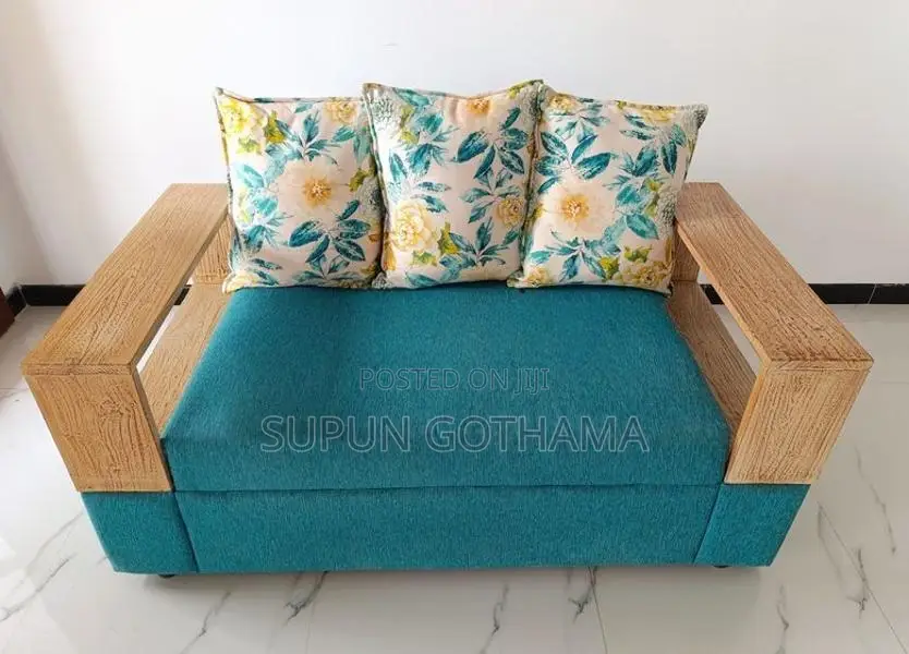 Rustic Finish 2 Seater Sofa