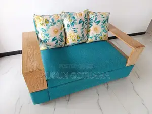 Rustic Finish 2 Seater Sofa