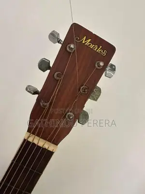 Vintage Japanese Morales Acoustic Guitar