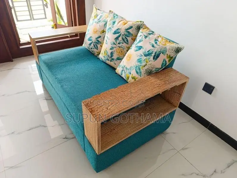 Rustic Finish 2 Seater Sofa