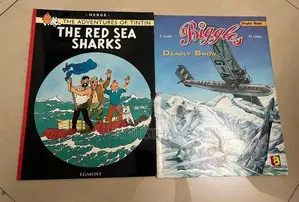 2 English Comic Books