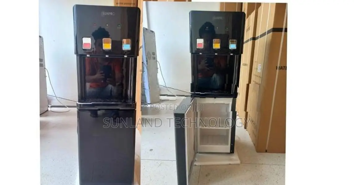 Water Dispenser Standing 3Tap sunpro Black AFK5651