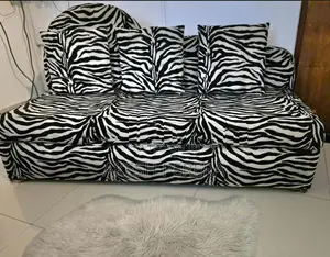 Zebra Print Sofa